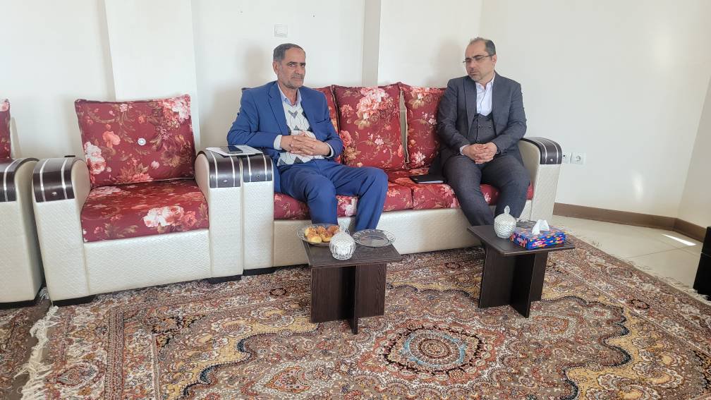دیدار رئیس مرکز با نماینده شهرستان بوئین زهرا در مجلس شورای اسلامی